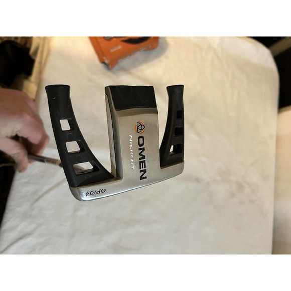 LONG 50" NICKENT OMEN Arm Lock Mallet Putter OP/04 Right Handed Needs Grip - Picture 1 of 8